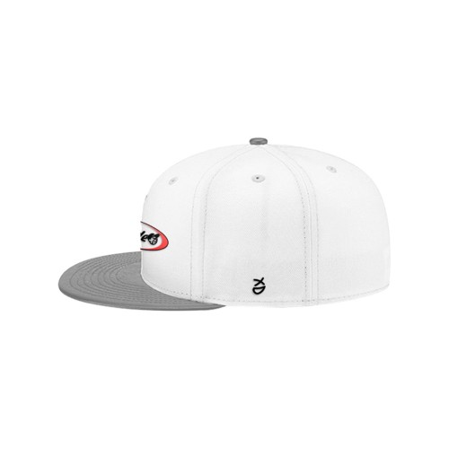 Equisde Gorra Ajustable Blanca Plana