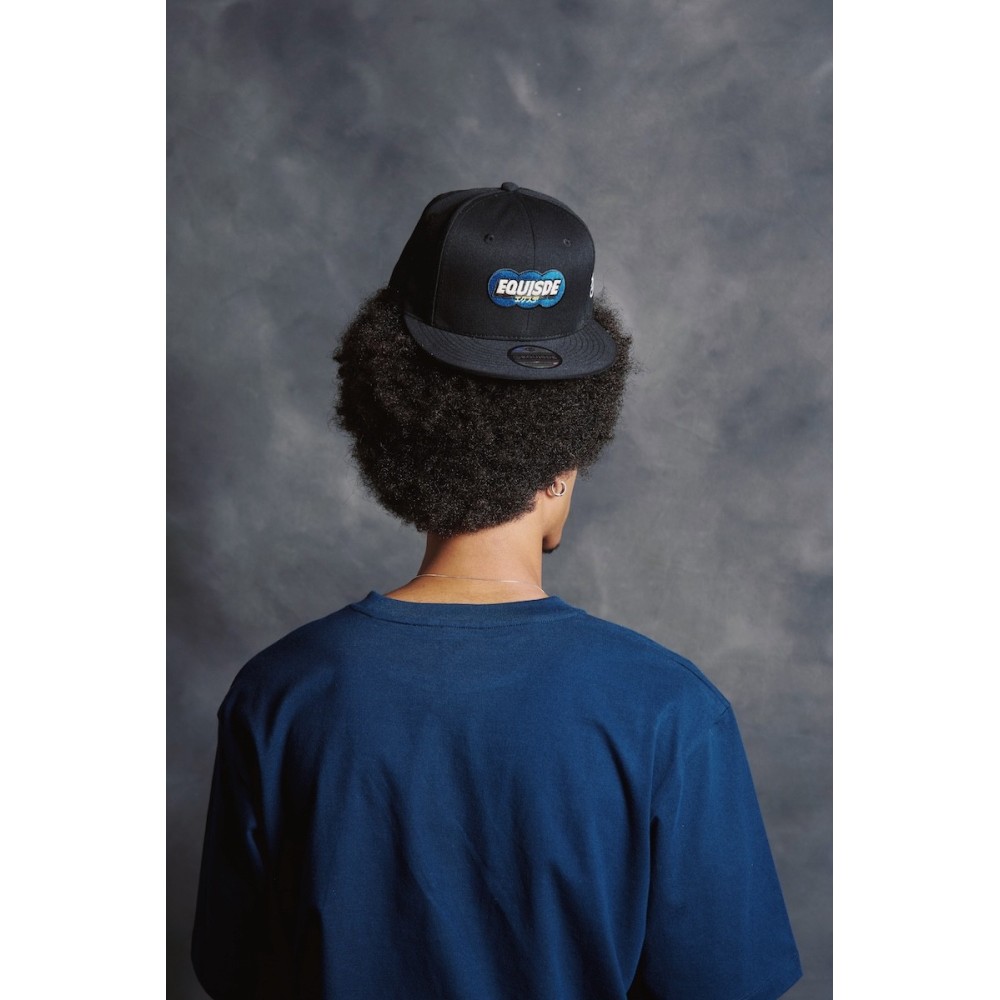 Equisde Gorra Ajustable Negra Plana JPN