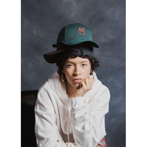 Equisde Gorra Ajustable Verde Curva XD