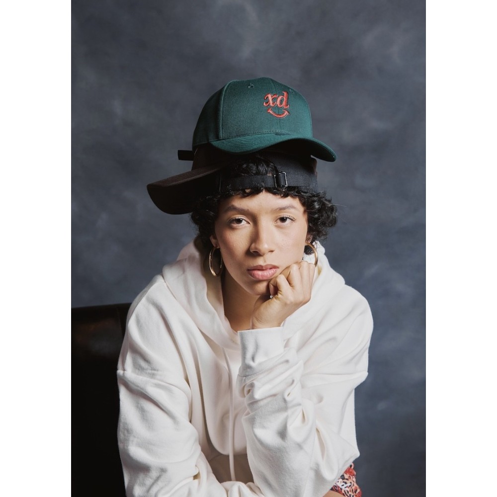 Equisde Gorra Ajustable Verde Curva XD