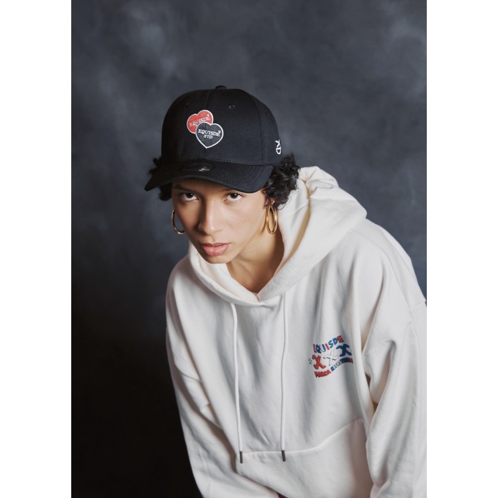 Equisde Gorra Ajustable Negra Doble Hert